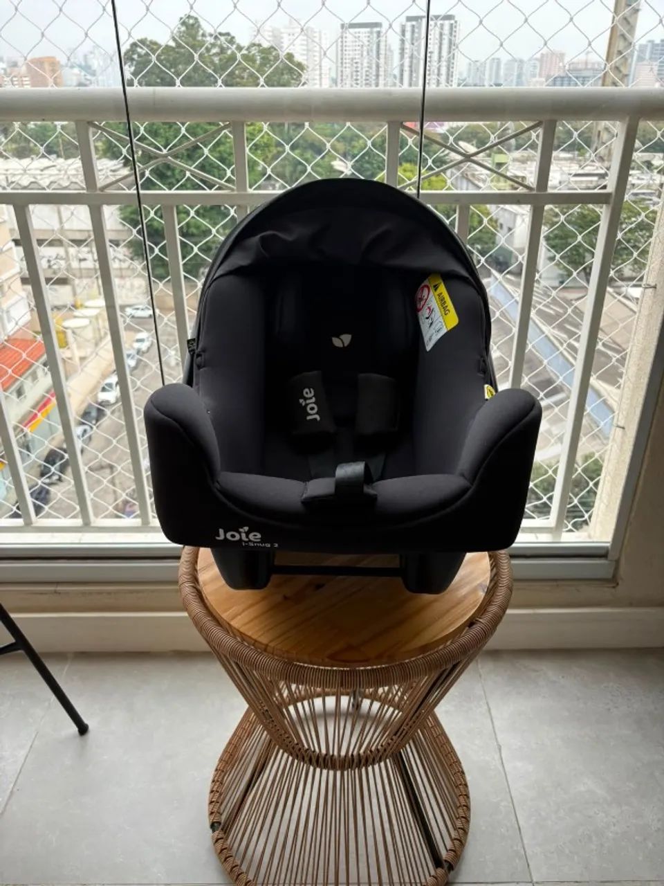 Bebê conforto JOIE iSnug 2 Shale(Preta) - Foto 5