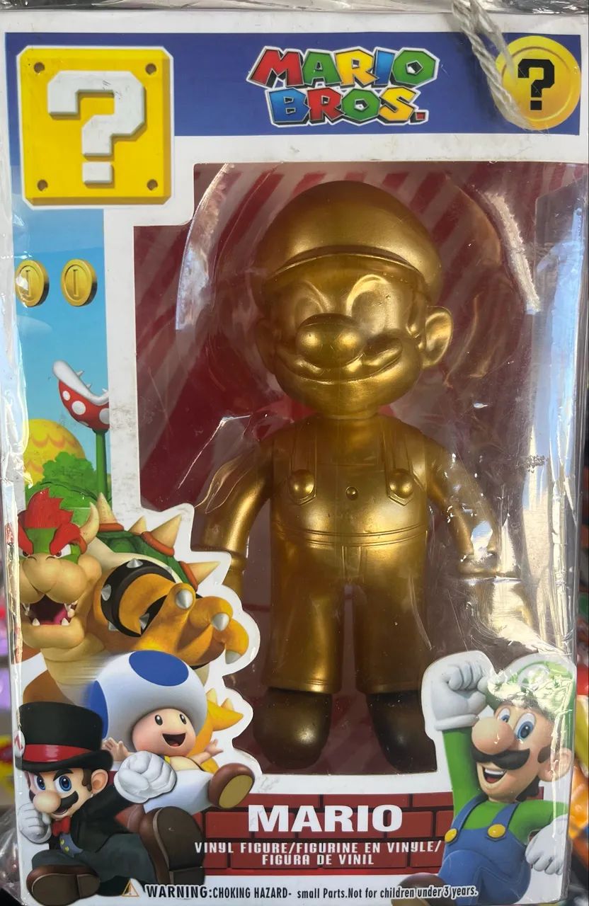Mário personagem ouro 