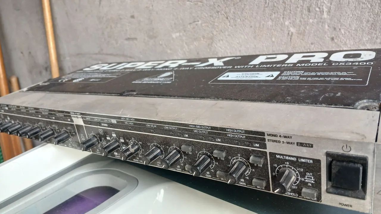 Crossover behringer super-x pro - Foto 5