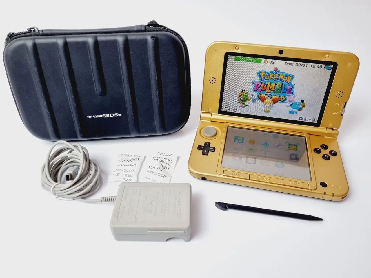 12個　3DSソフト J154- CONSOLE 3DS XL EDICAO ZELDA (sem caixa) - Consoles de Vídeo