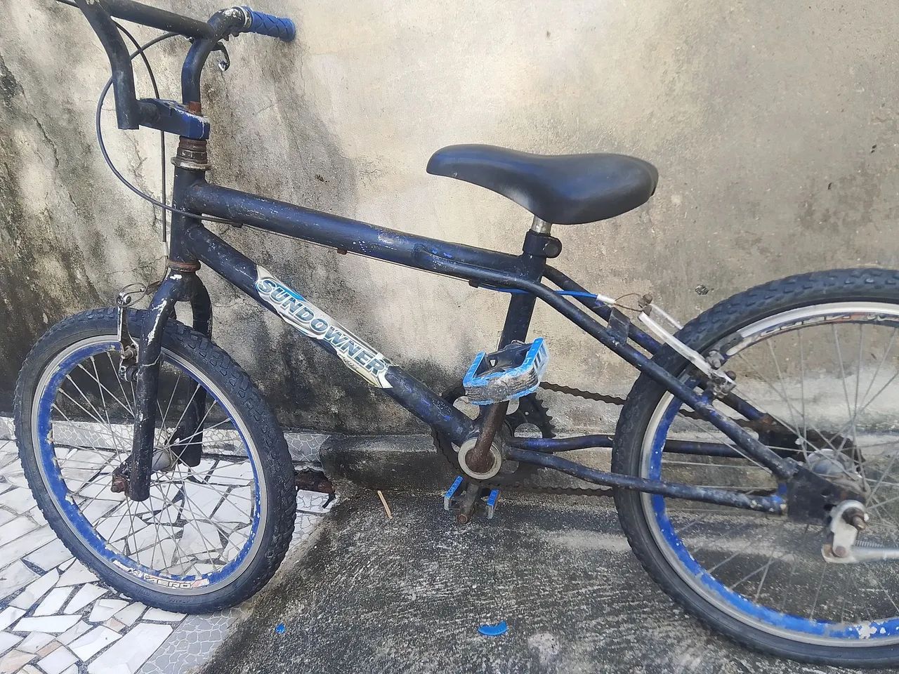 Bicicleta usada para criança