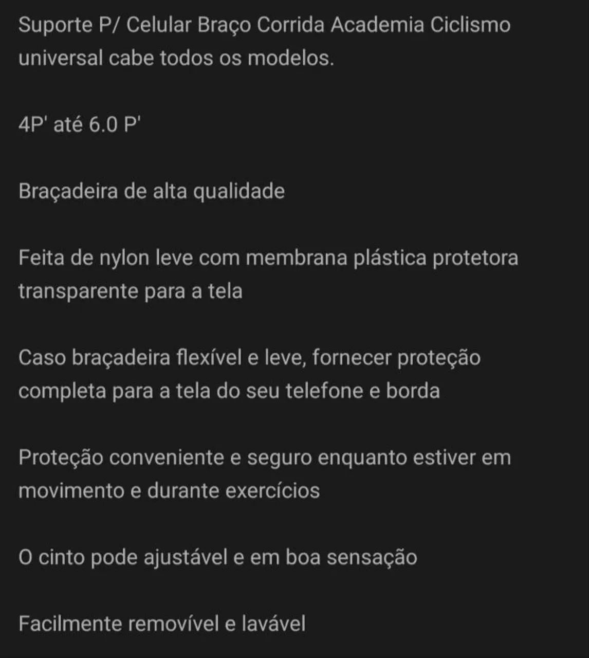 Suporte para celular corrida  - Foto 3