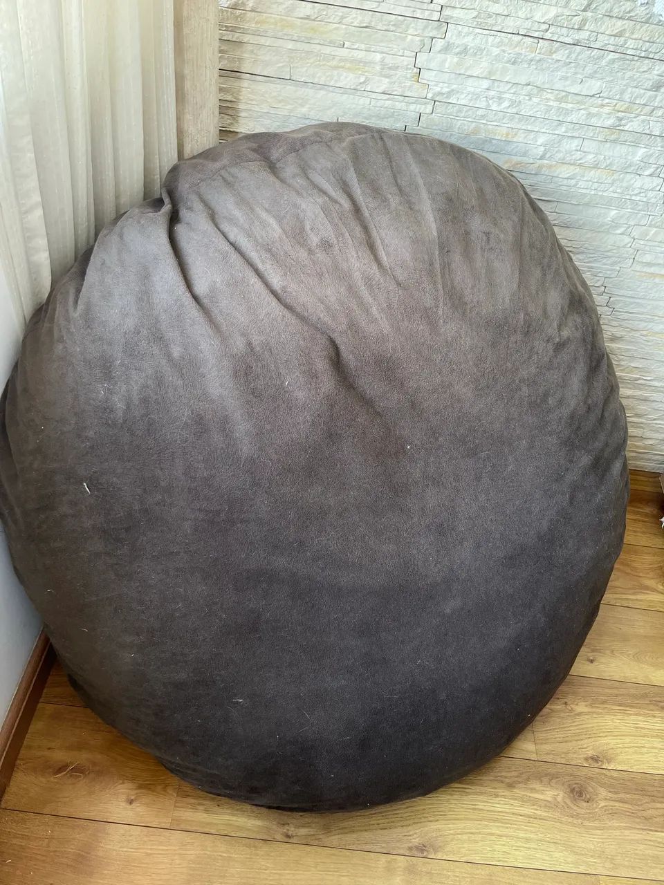 Puff Grande - Marrom  - Foto 3