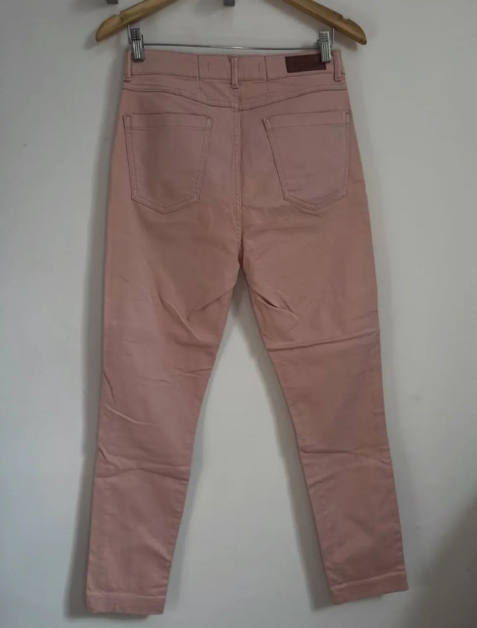 Calça Jeans Rosa Claro da Hering TAM 42 - Foto 2