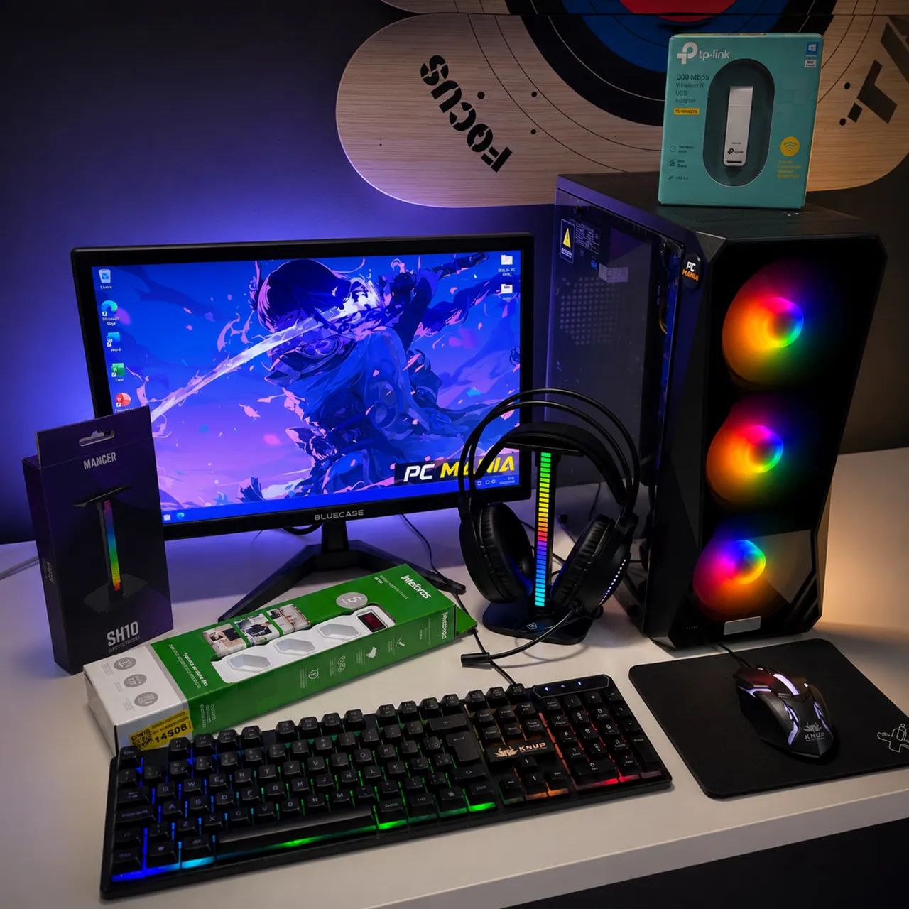 Computador PC Gamer completo com GTA V