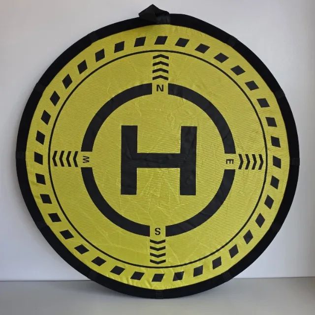 Heliponto Pista de Pouso Plataforma Pad Landing Drone 73cm - Foto 2