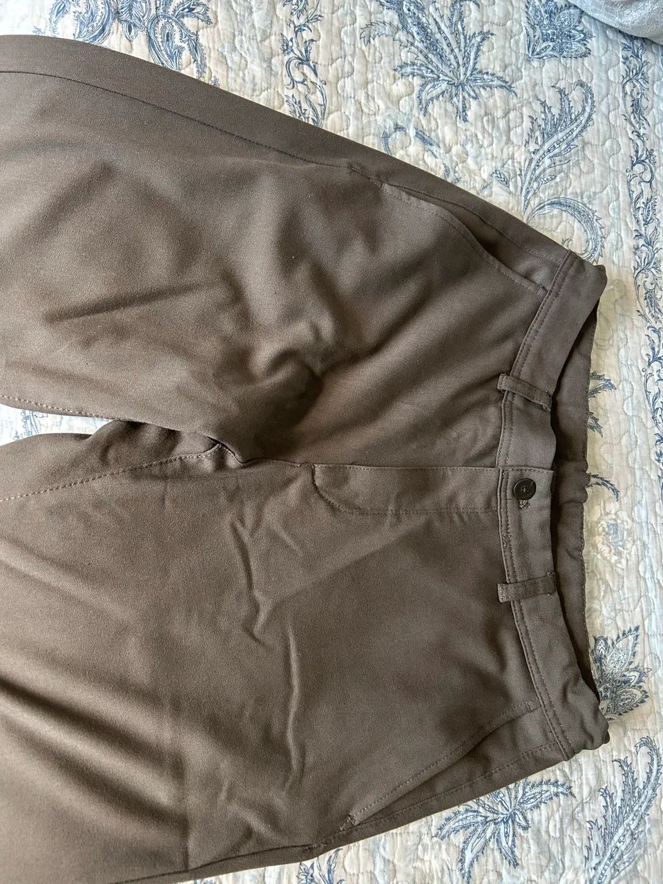 Calça Alfaiataria Zara 42 Verde - Foto 3