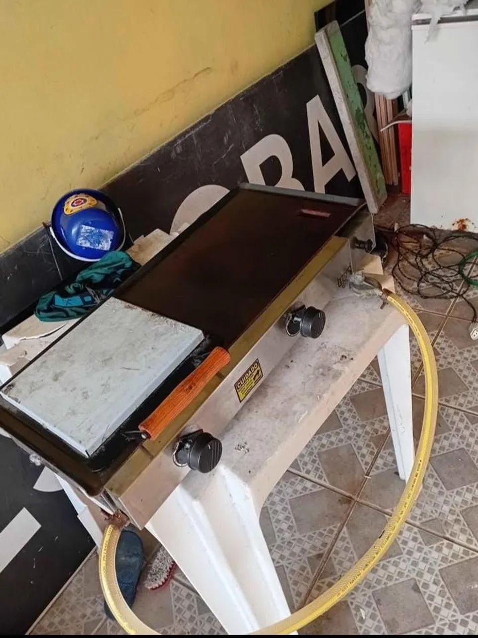 Chapa a gás 