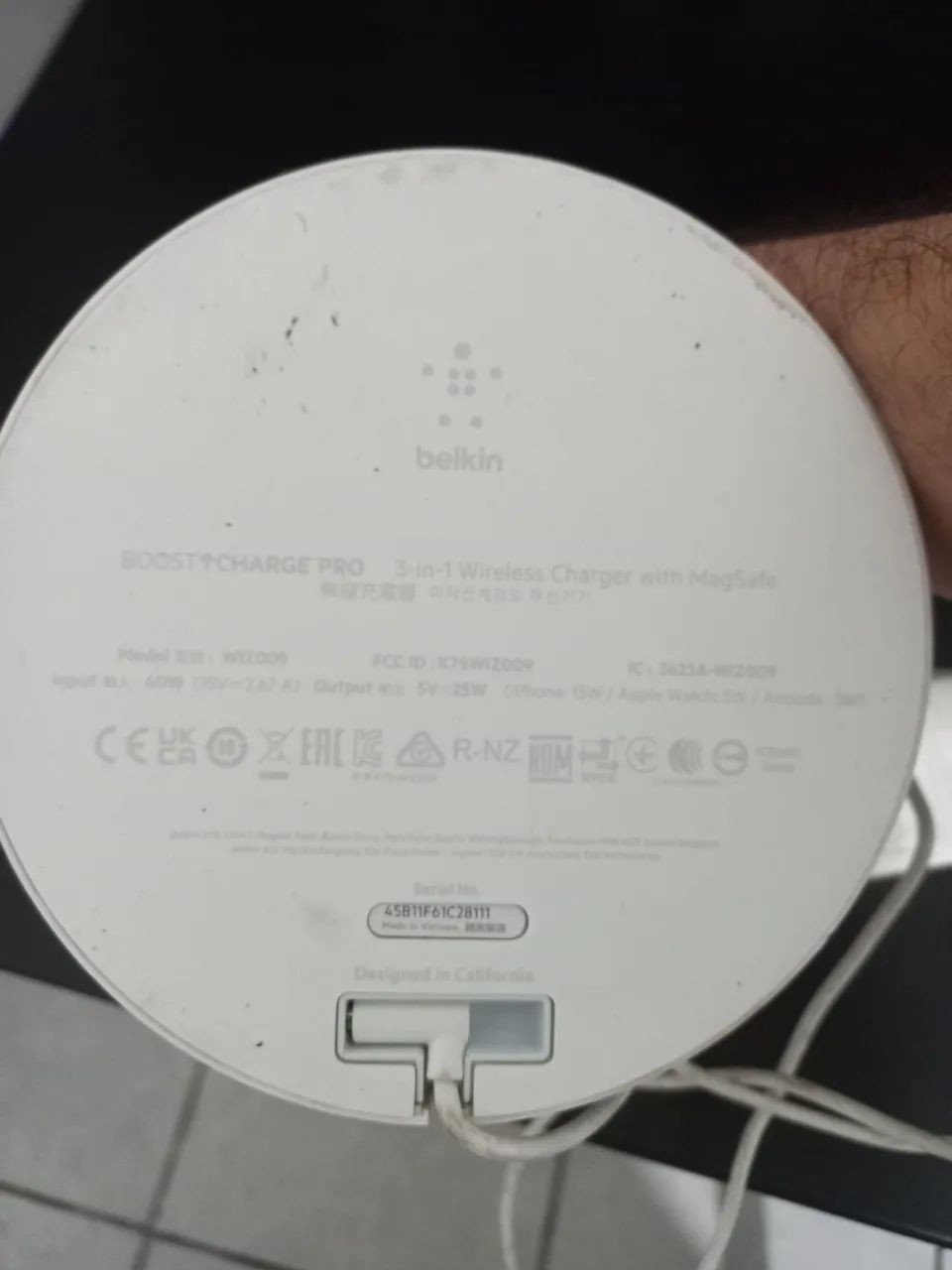 Base carregadora indução belkin 3 em 1 - Foto 2