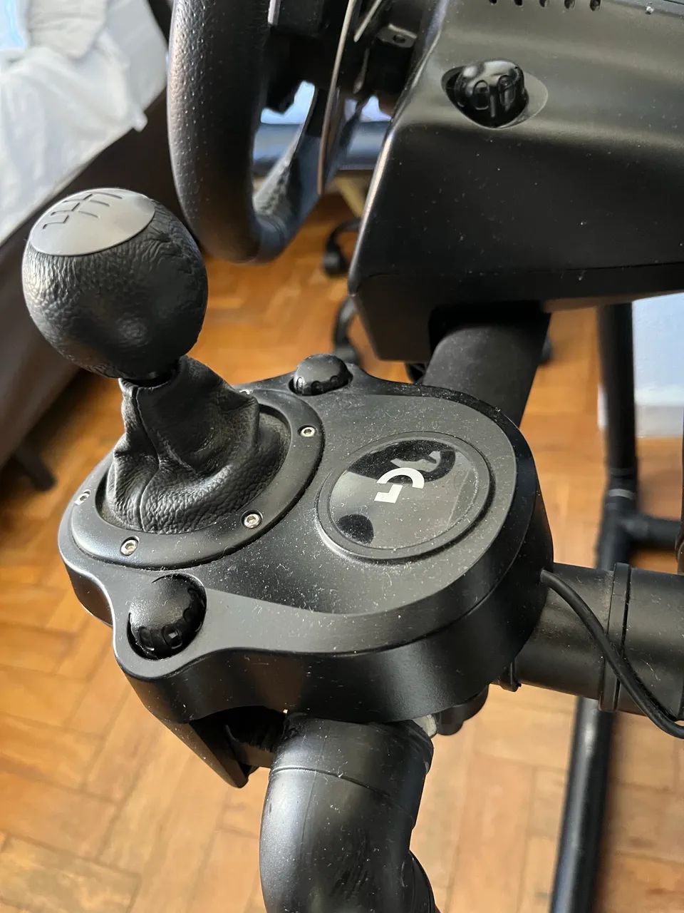 CÂMBIO LOGITECH PARA COCKPIT COM CAIXA - Foto 2