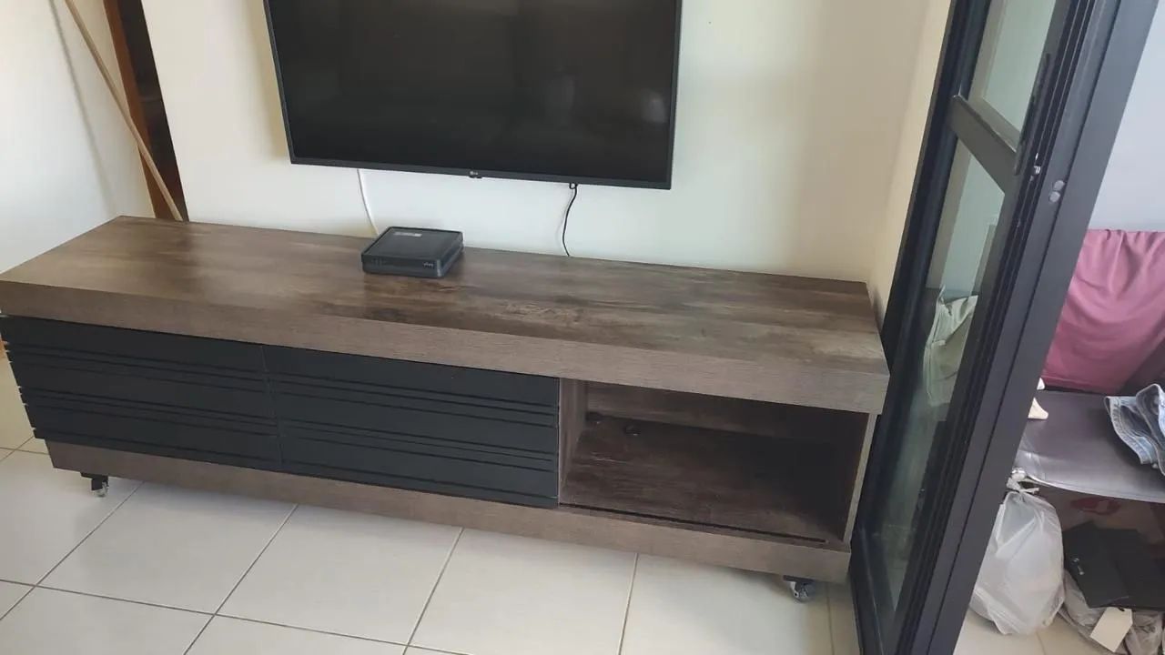 Rack Moderno em MDF - Foto 2