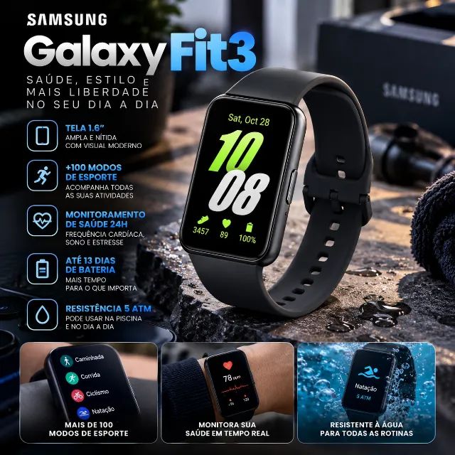 Relógio Samsung Galaxy FIT3