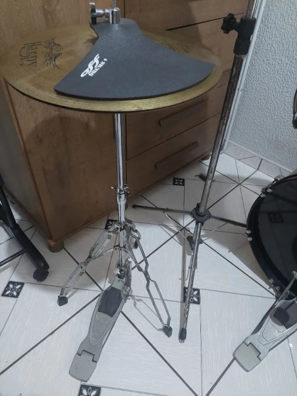 BATERIA COMPLETA À VENDA - Foto 3