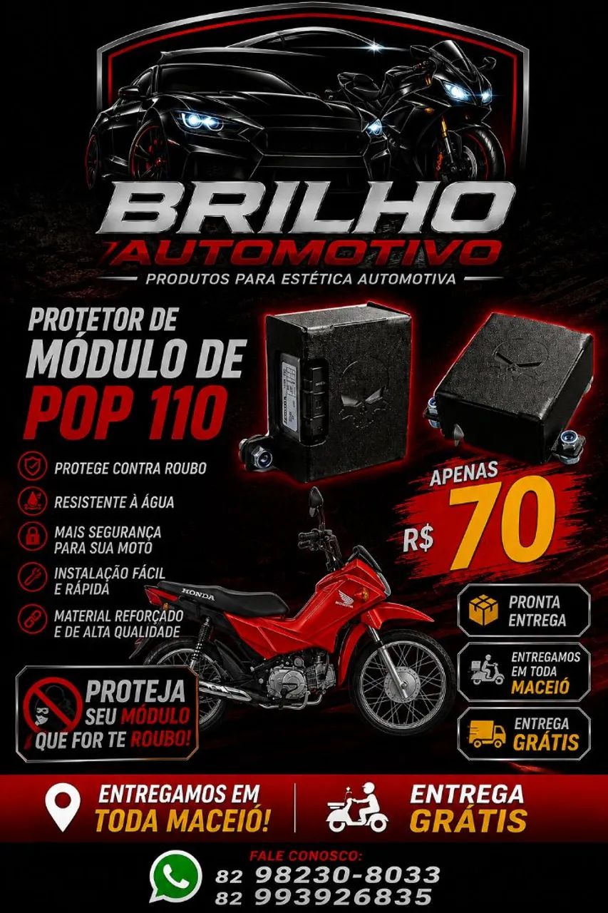 PROTETOR DE MÓDULO DE POP 110