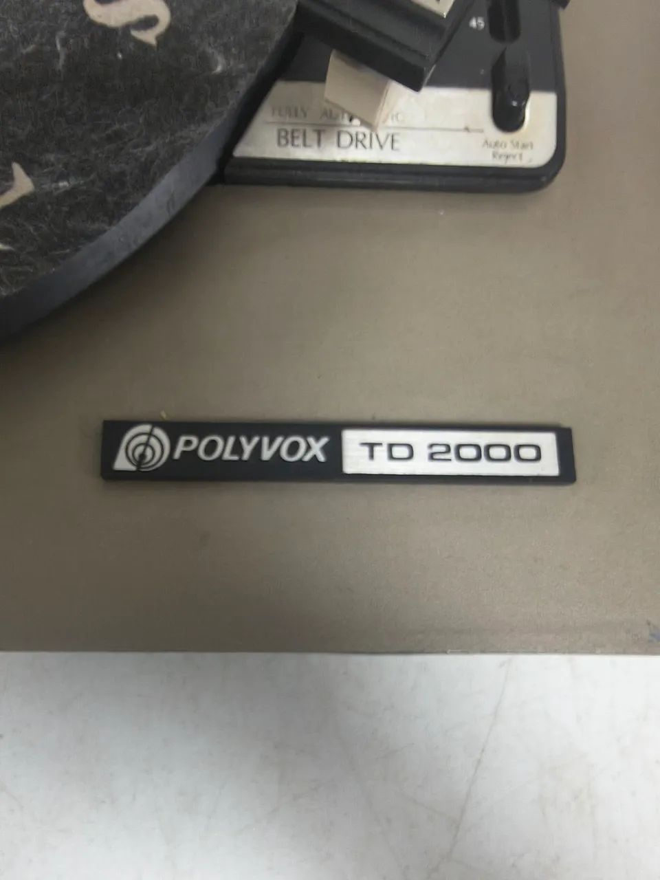 Toca-Discos Polyvox TD 2000 Vintage - Fully Automatic Belt Drive - Foto 4
