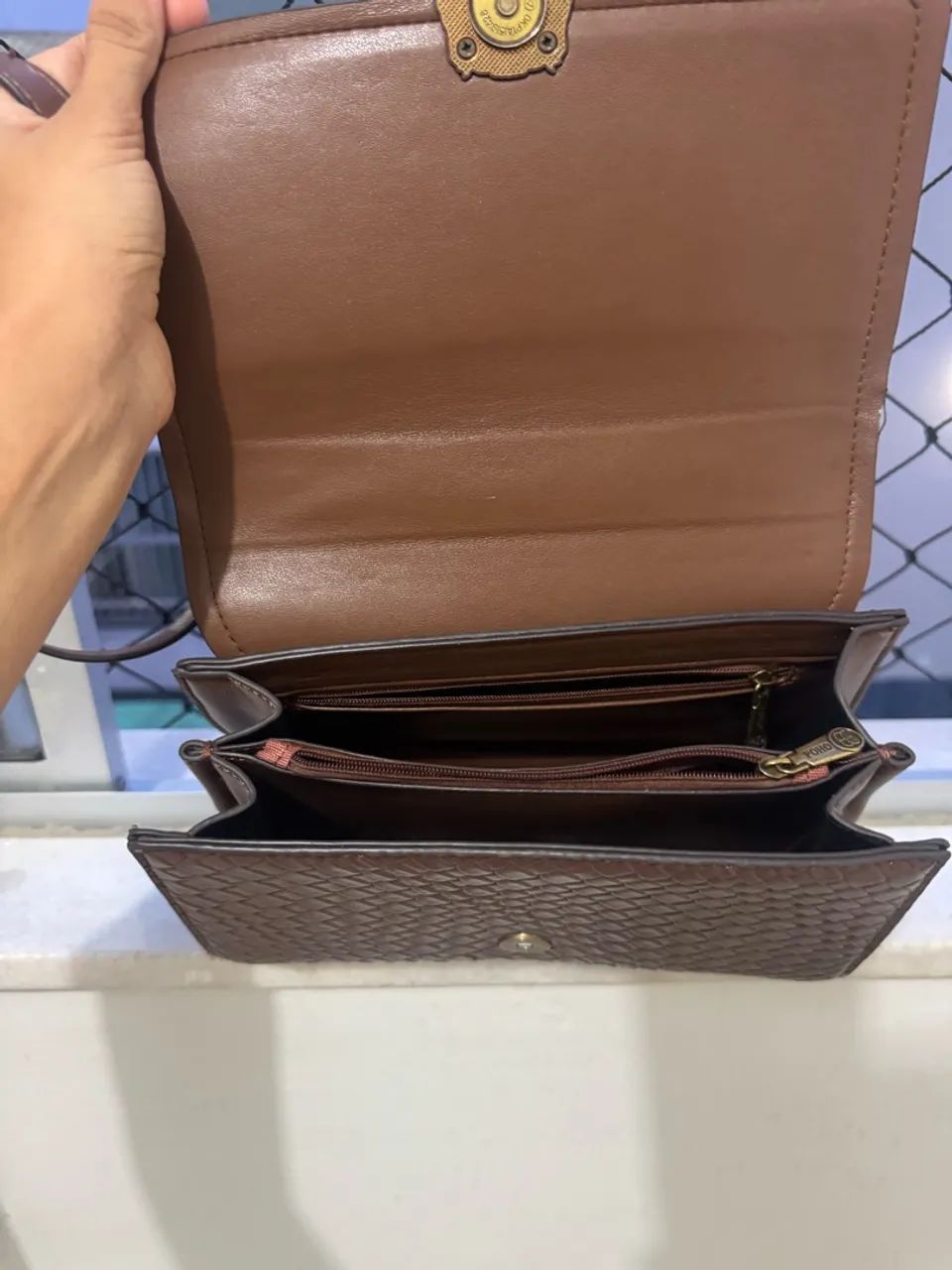 Bolsa marrom - Foto 5