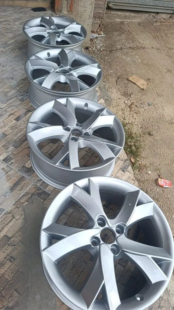 RODA ARO 17 FURAÇÃO 4X 100 PARA VENDER HOJE RODAS SEMINOVAS 