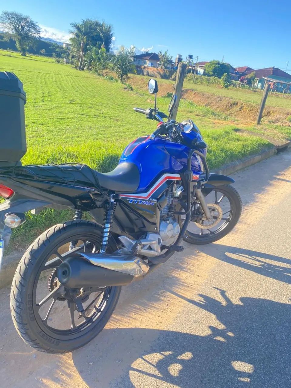 ? CG TITAN 2019 AZUL PRONTA PARA RODAR - Foto 2
