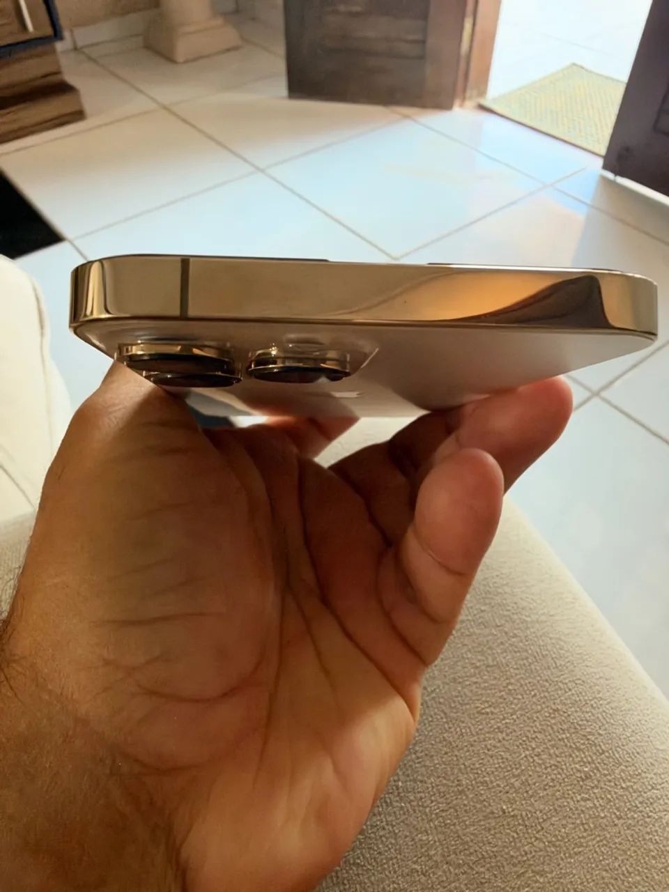 Iphone 13 Pro Max 256Gb Dourado - Foto 5