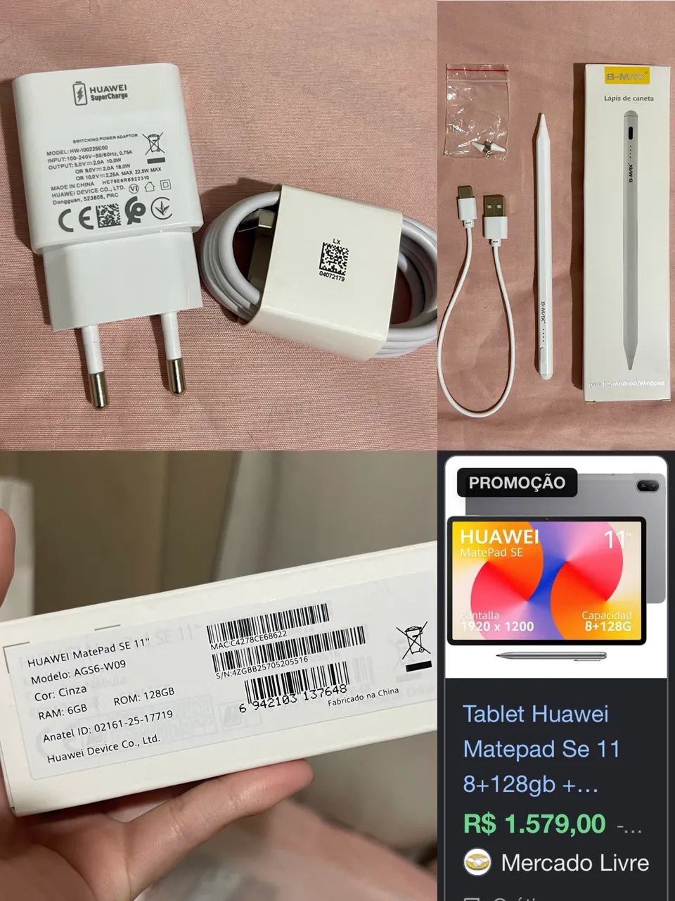 Tablet Huawei MatePad SE 11 Polegadas 128GB + Caneta + Capa | Estado de Novo - Foto 5