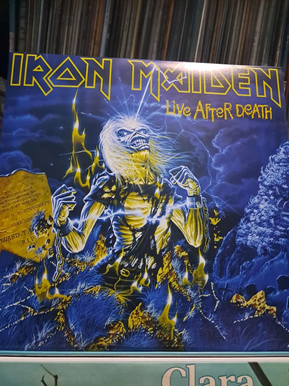 Vinil LP Iron Maiden Live after death Duplo
