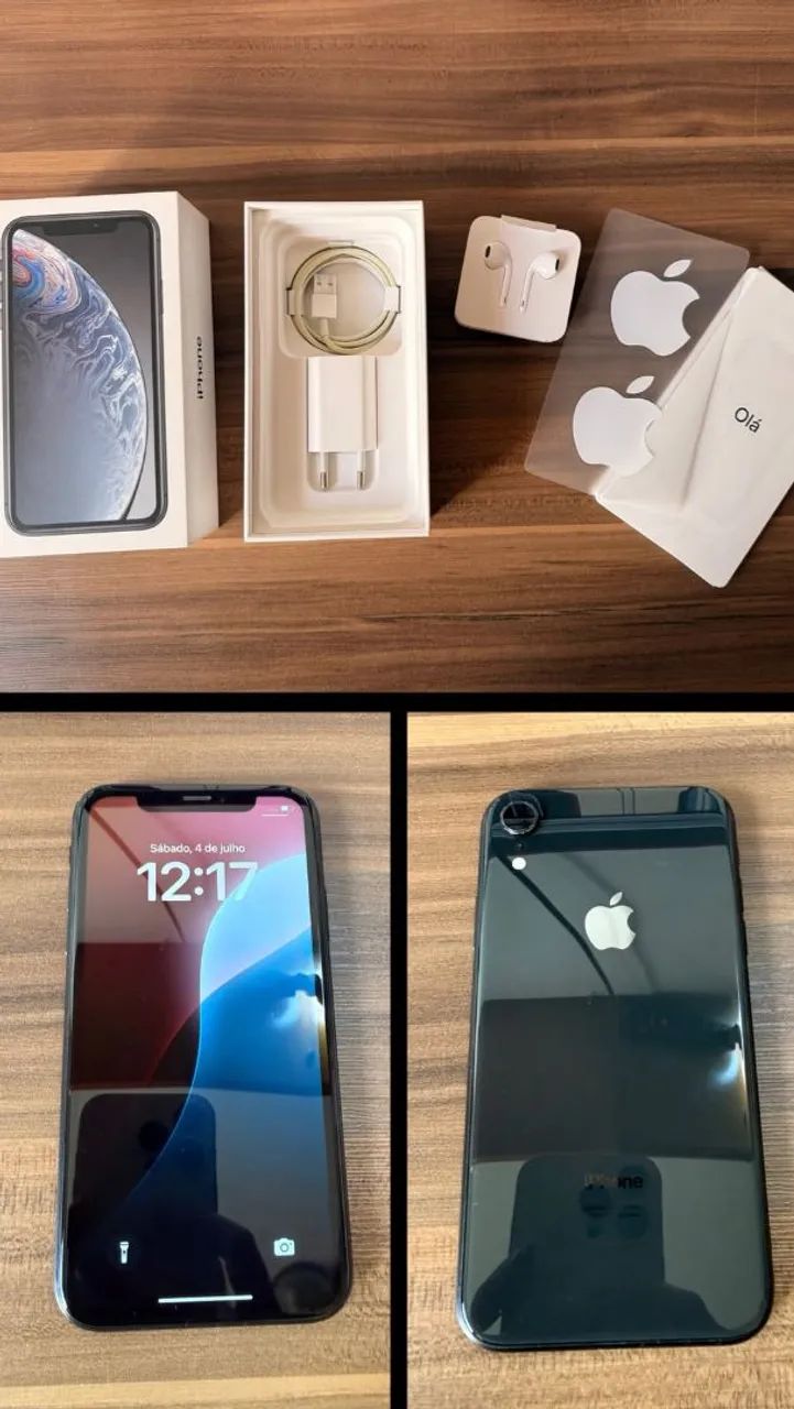 Iphone XR preto 64gb