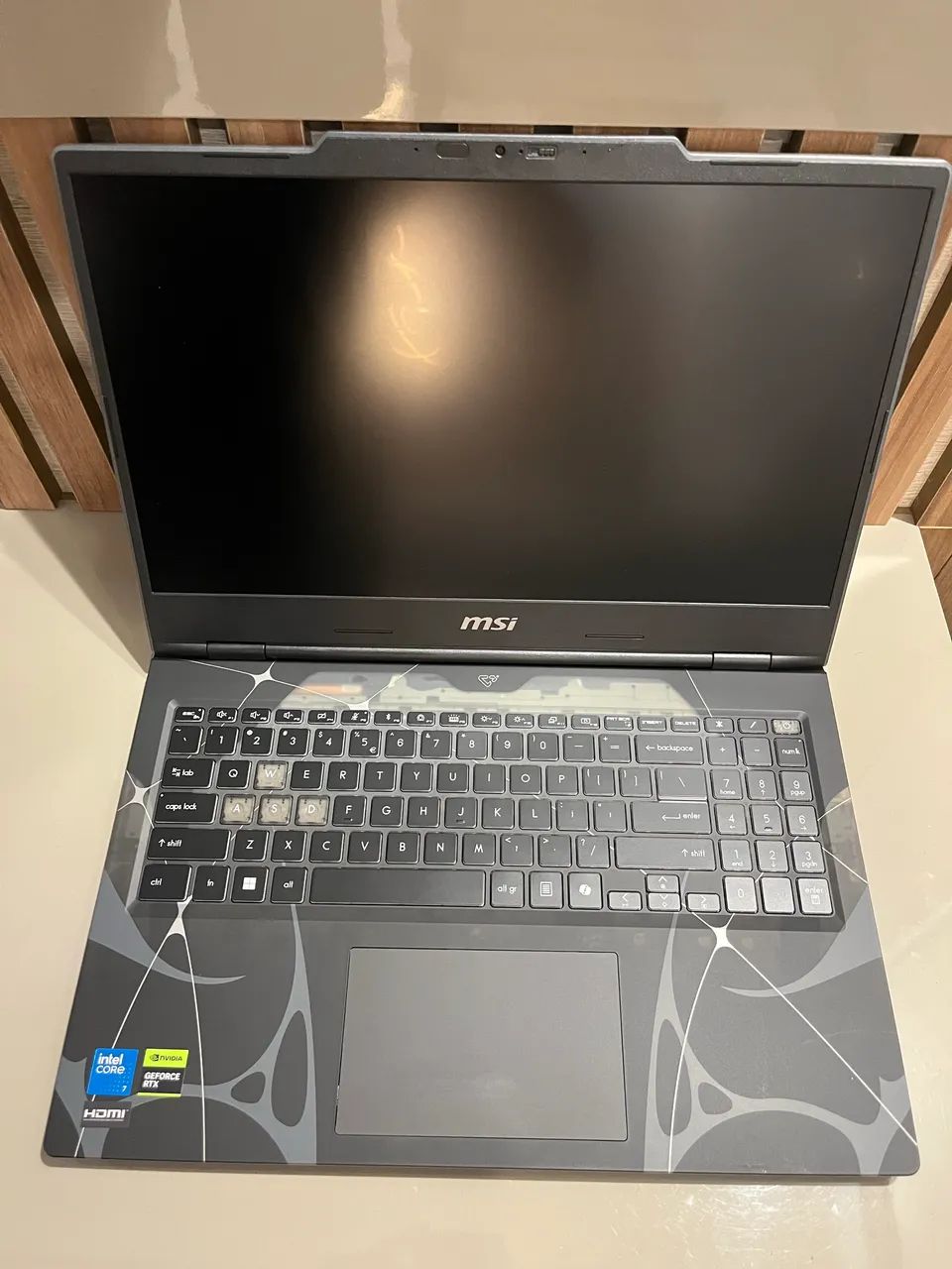 Notebook Gamer MSI, Core 7 240H + RTX 5070 ! Novo sem uso com NF - Foto 5