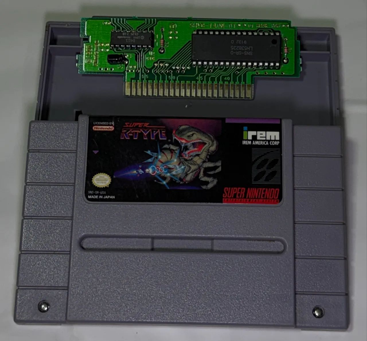 Super R Type Super Nintendo Original - Foto 3