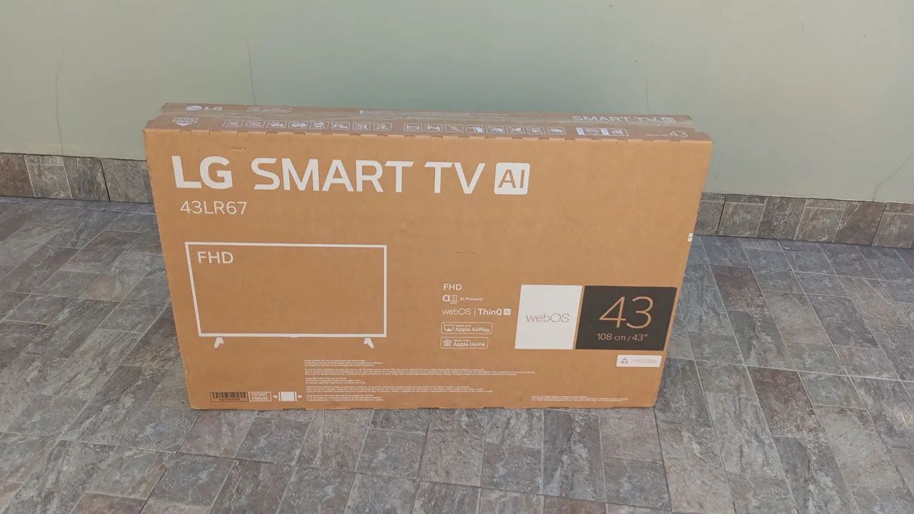 LG smart TV 43 polegadas