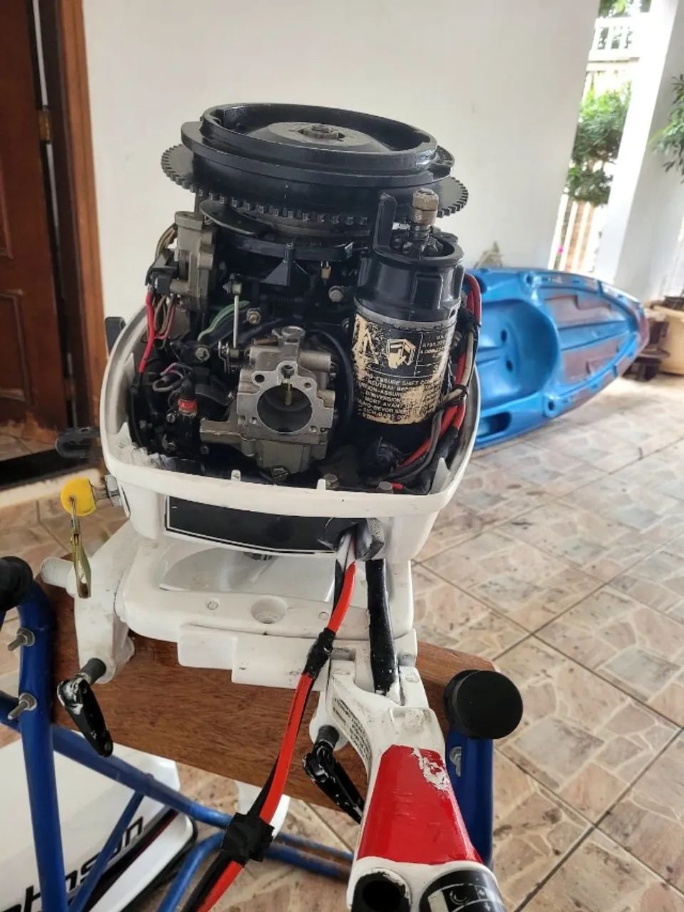 Motor Popa Jhonson 30 hp partida eletrica - Foto 6