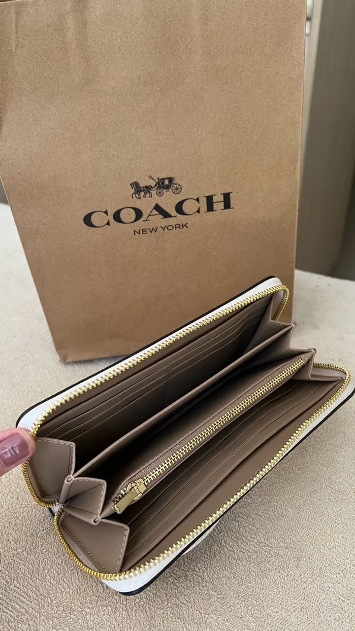 Carteira Coach Original NOVA - Foto 2