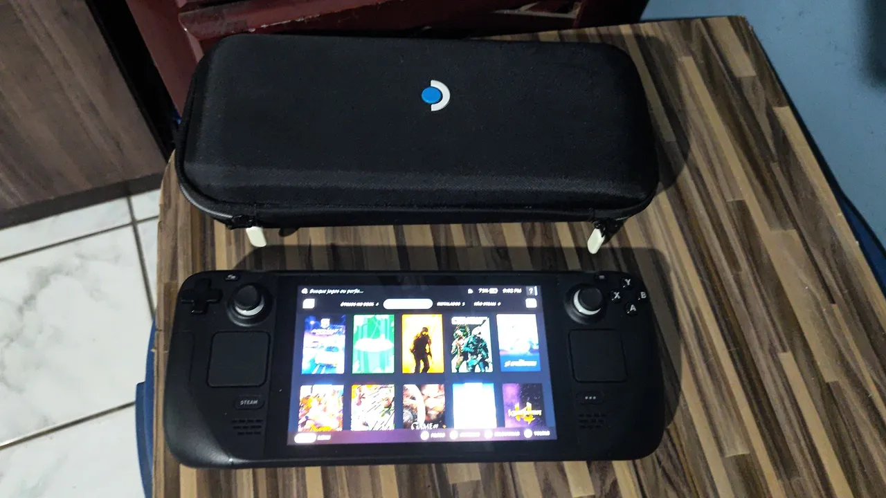 Steam deck 480gb LCD - Consoles de Vídeo Game - Cantinho do Céu