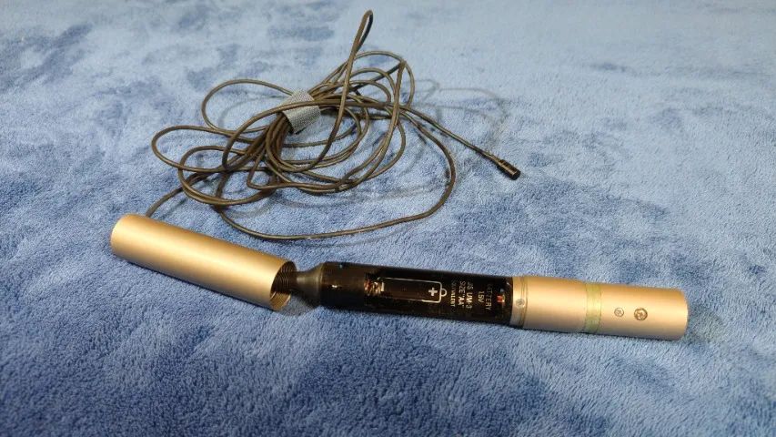 microfone de lapela profissional Sony ECM-77B - Foto 5