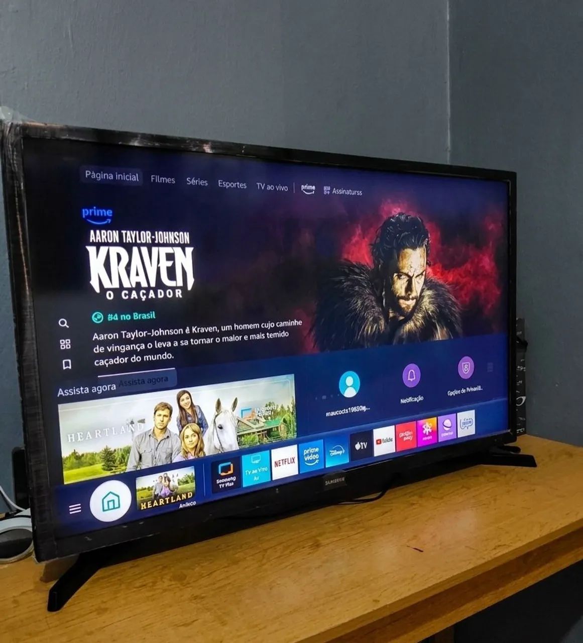 Tv Samsung Smart 32 Polegadas FullHD  - Foto 2