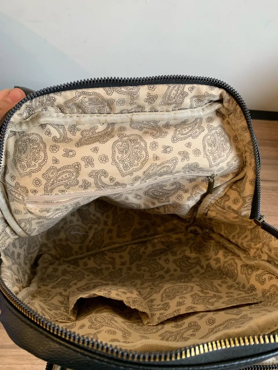 Mochila de couro TAM médio  - Foto 3
