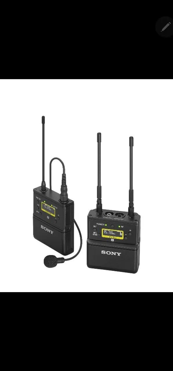 Microfone lapela Sony UWP-D21 novo c nota fiscal  - Foto 2