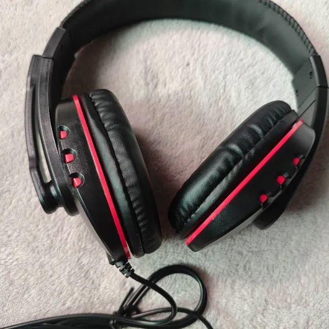 Headset Gamer com MicrofoneP2 ou P3 (ps4, xbox, celular, pc, notebook) - Foto 4