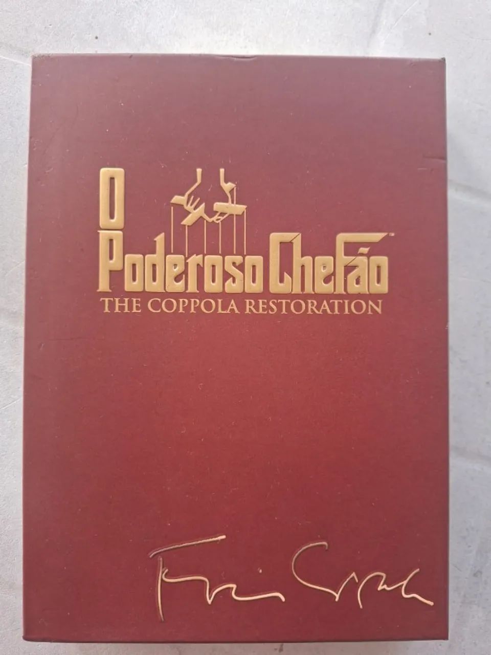 3 dvds originais o poderoso chefao 