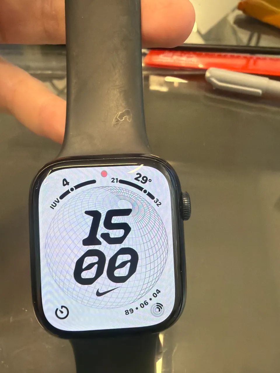 Apple Watch Série 9 - 45 mm com GPS - Alumínio 