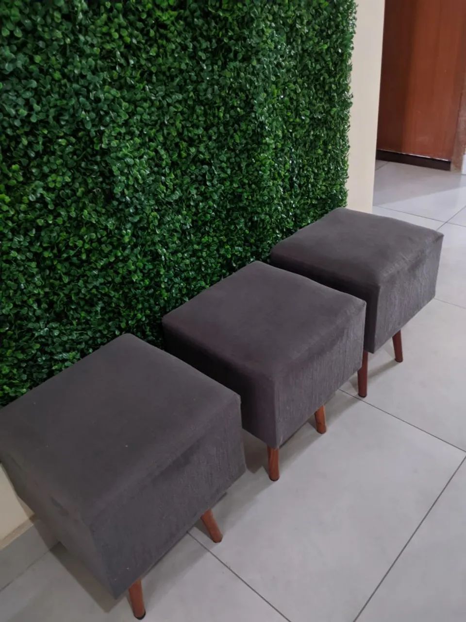 Trio de bancos para sala  - Foto 2