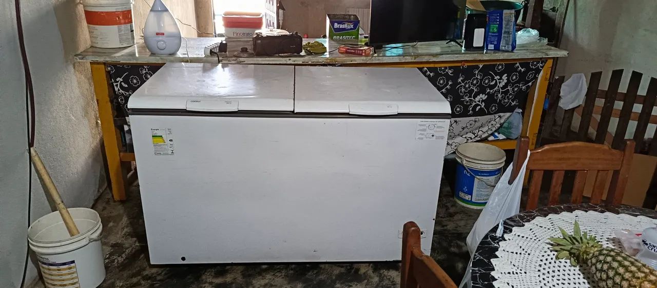 Freezer horizontal 2 tampas