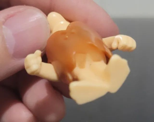 Boneco Miniatura Barney Os Flintstones Kinder Ovo anos 90 Hanna Barbera - Foto 3