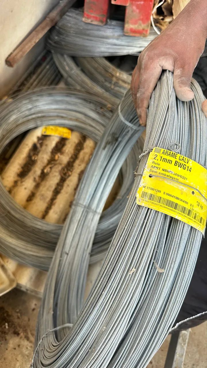 ARAME LISO GALVANIZADO - Foto 3