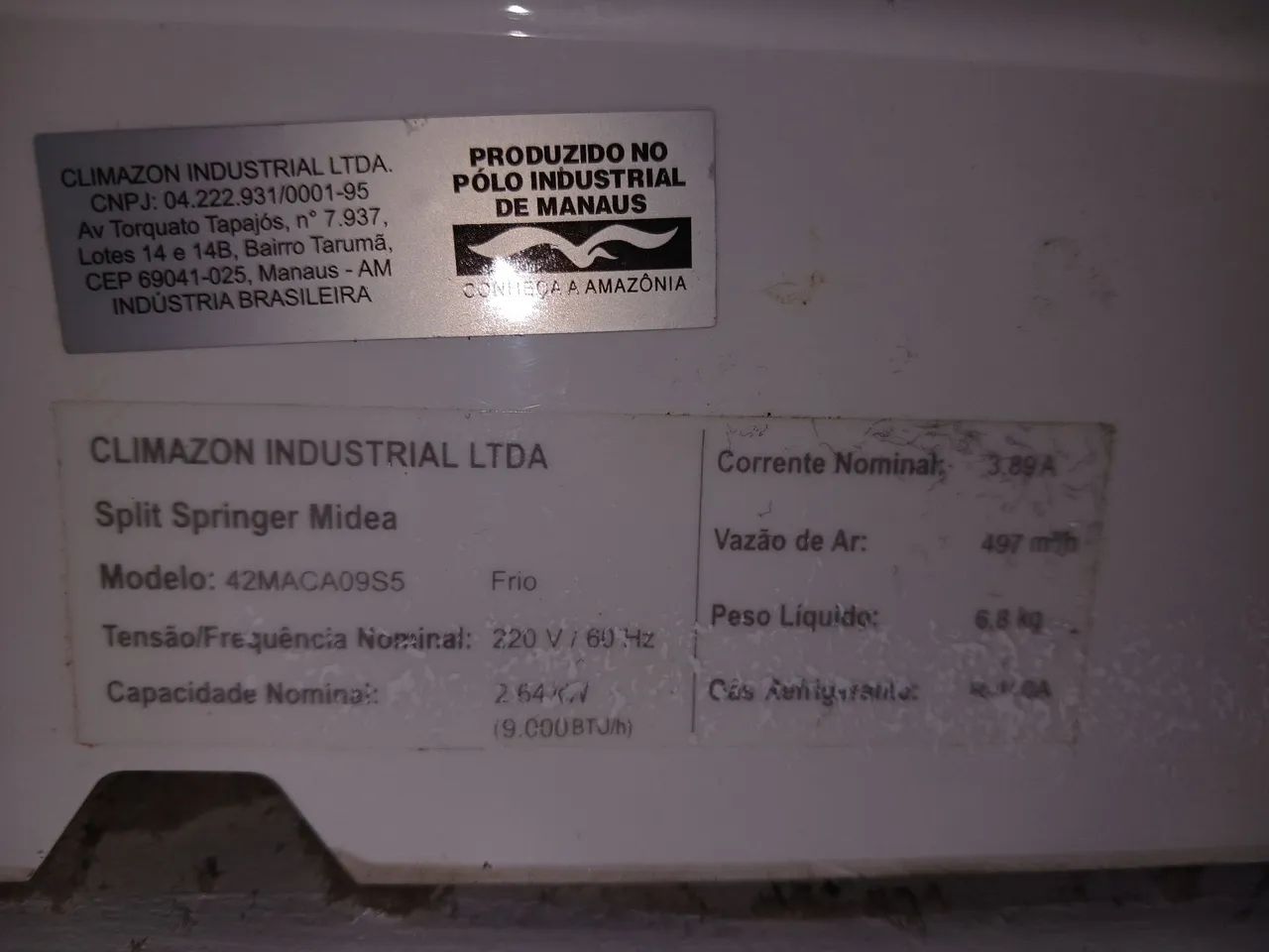 Ar Condicionado 9.000 BTU - Foto 4