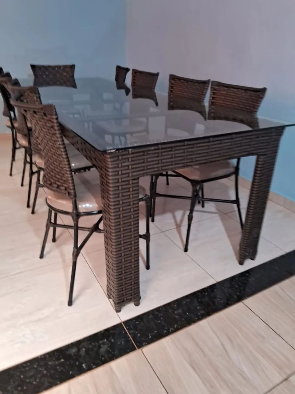 mesa de 12 cadeira