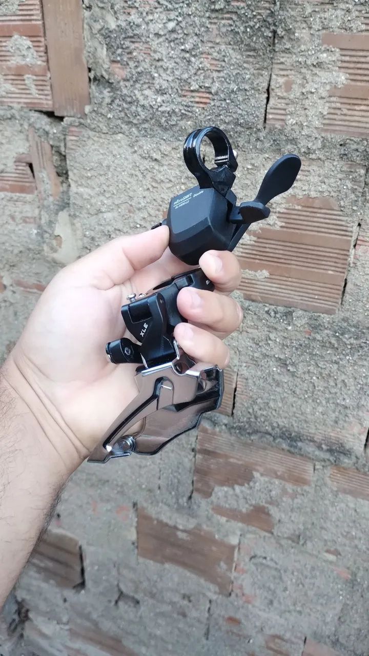 Câmbio e alavanca Microshit XLE 2x10 - Foto 3
