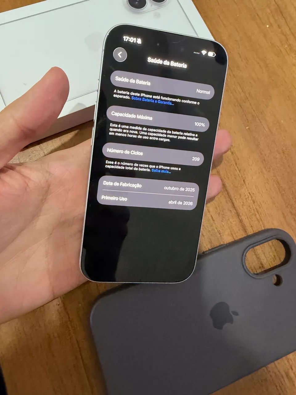 iPhone 16 128Gb garantia até 14 de abril de 2027 - Foto 5