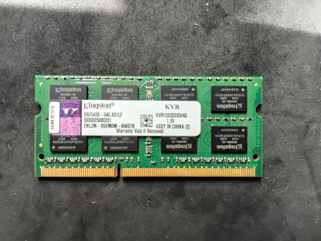 Ddr3 4gb notebook 