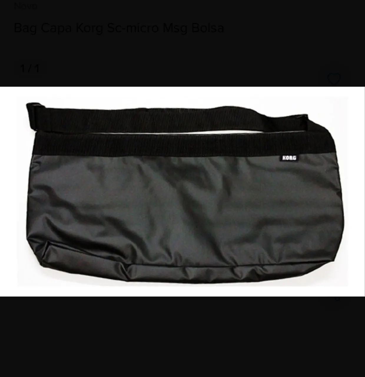 Capa de teclado Bag MicroKorg