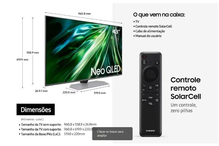 Samsung Al Gamer TV Qled 43QN90D  - Foto 2